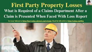 First Party Property Losses [upl. by Nemlaz]