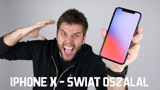 iPHONE X  ŚWIAT OSZALAŁ😲📲 [upl. by Asta]