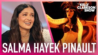 Salma Hayek Pinault Had To Be Put Into A Trance To Get Through Iconic Dancing Python Scene [upl. by Akeimahs]