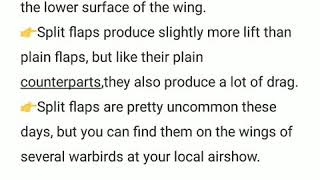 Types of Flaps in aircraft [upl. by Valoniah]