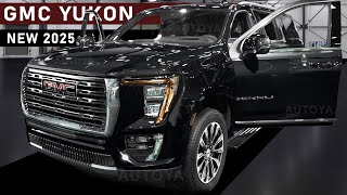 GMC Yukon 2025 Facelift  New FrontEnd and Interior Preview [upl. by Eirena]