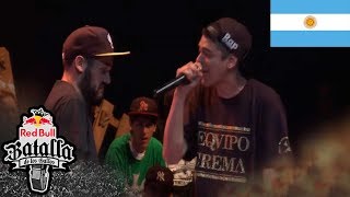 KODIGO vs TATA  Cuartos Final Nacional Argentina 2015  Red Bull Batalla de los Gallos [upl. by Hardy]