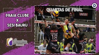 Praia Clube x SESI Bauru  QUARTAS DE FINAL Jogo 2  Melhores Momentos  Superliga Feminina 2324 [upl. by Yeknarf]