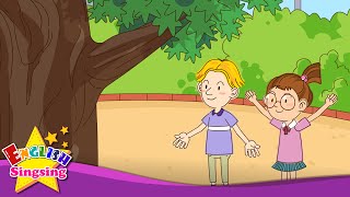 Exclamatory sentence What a big tree Its wonderful  Easy Dialogue  English animation for Kids [upl. by Halladba]