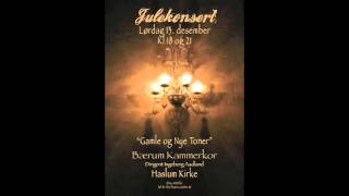 JulsaÌŠng  Joululaulu  Jean Sibelius  BÃ¦rum Kammerkor [upl. by Gorrono]