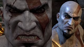 Kratos Epic Vengeful Facial Expression God Of War 3 Remastered [upl. by Ahsiral]