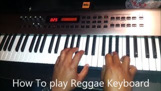 How to play reggae keyboard [upl. by Adgam]