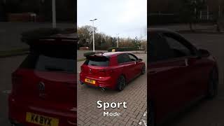 This is what a MK8 Golf GTI Exhaust Sound Like Stock [upl. by Ashia]