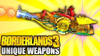 Borderlands 3  Top 10 MOST UNIQUE Weapons IN THE GAME [upl. by Notgnirra33]