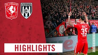 HIGHLIGHTS  FC Twente  Heracles 05112021 [upl. by Nonohcle361]