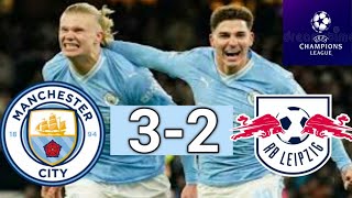 RB Leipzigs Vs Man City 23 Full Time Highlights  UEFA Champions Leaguequot [upl. by Niajneb]