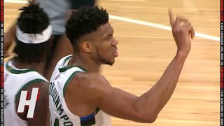 Giannis GAMEWINNING BLOCK on Embiid 🔥 😱 [upl. by Sladen]