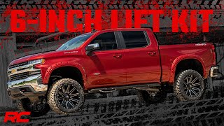 2019 Chevrolet Silverado 1500 6inch Suspension Lift Kit by Rough Country [upl. by Mackenzie]