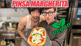 Pinsa margherita vegana  Cucina sano con Sprezzel EP9 [upl. by Ateerys]