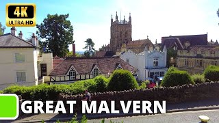 GREAT MALVERN in Worcestershire  Gateway to the Malvern Hills [upl. by Ariamoy]