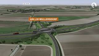 S 3 Weinviertler Schnellstraße Hollabrunn bis Guntersdorf Visualisierung [upl. by Kolk]