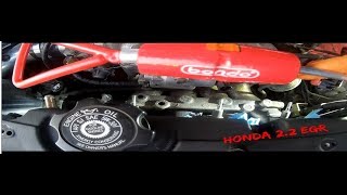 Honda 22 EGR Port and Valve clean P1399 Fixed [upl. by Avenej]