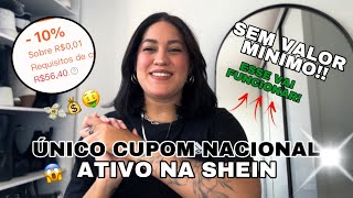 NOVO CUPOM NACIONAL DA SHEIN JULHO 2024 [upl. by Kurman]