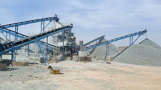 Puzzolana 200TPH 2 Stage Stone Crushing Plant [upl. by Aerdied957]