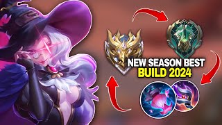 ALICE NEW SEASON GAMEPLAY🤫 NEW 101  DAMAGE HACK Must try this build this season  MLBB [upl. by Karna]