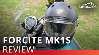 Product Review Forcite MK1 smart helmet  a helmet that can talk to you [upl. by Enaelem]