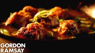 Pork and Prawn Balls in Aromatic Broth  Gordon Ramsay [upl. by Ethelred]