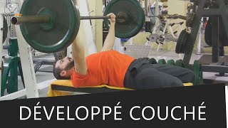 Développé Couché  TECHNIQUE  ERREURS A EVITER Musculation des épaules et des pectoraux [upl. by Elumas999]