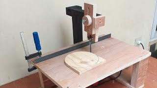 DIY Jigsaw Table Machine  Make a simple jigsaw table from a plywood board [upl. by Doty]