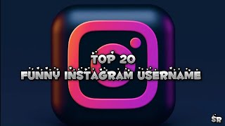 TOP 20 Funny Instagram names for boys attitude Instagram username ideas for boys 2024 😎 [upl. by Trebmal937]