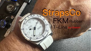 Best Rubber watch straps for the money StrapsCo does it again [upl. by Adiaroz]