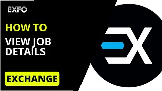 Exchange View job details  HowTo [upl. by Enelrahs]