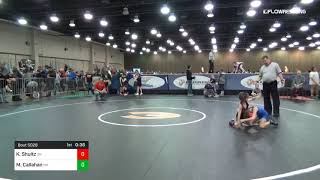 50 Lbs Consi Of 8 2 Kiley Shultz Team Oklahoma Vs McKayla Callahan Team New Hampshire [upl. by Izaak]