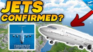 JETS In TFS CONFIRMED  All We Know  Turboprop Flight Simulator Possible Update  Subtitles [upl. by Demetria521]