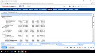 Income Statement Reports in NetSuite [upl. by Esidnac442]