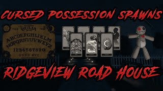 Every CURSED POSSESSION SPAWN  Ridgeview Road House Phasmophobia Guide [upl. by Montgomery]