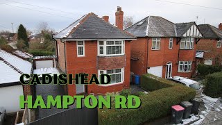 Hampton Road Cadishead  Property Tour  Three Bedroom Detached  Garage [upl. by Onaicilef]