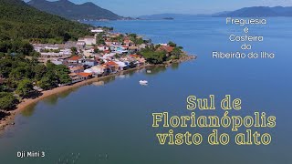 Sul de Florianópolis visto do alto [upl. by Suolevram]