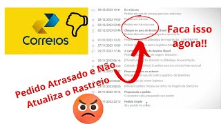 Correios Não Entregou a Encomenda e Rastreio não atualiza Resolva agora [upl. by Aspasia]