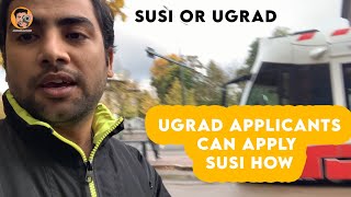 UGRAD Applicants Can Apply SUSI How SUSI [upl. by Otrebmuh]