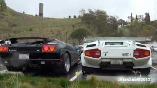 Lamborghini Countach LP5000 S and Diablo VT [upl. by Igenia825]