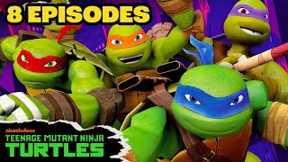 Final 8 EPISODES of TMNT’s First Season 🐢  Teenage Mutant Ninja Turtles [upl. by Deeanne]