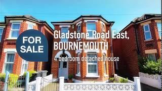 Stunning Detached House For Sale in Bournemouth [upl. by Genaro]