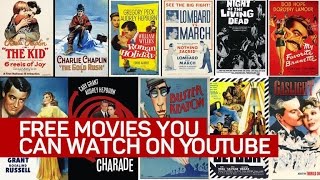 Free movies you can watch on YouTube [upl. by Nevaed687]