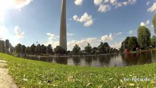 Olympiapark Zeitraffer Timelapse [upl. by Isola779]