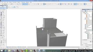 Tutorial Archicad 18 from A to Z Part 4 [upl. by Gunas]