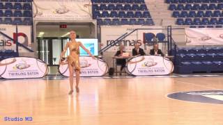 FFTB 2015  Finale N1  Anaïs DIAS  Minime  1ère [upl. by Dorelia]