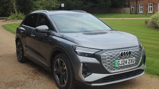 2024 Audi Q4 etron 150kW 40 S Line Review [upl. by Yennep794]