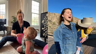 Amber Heard Shares RARE Photo Of Daughter Oonagh [upl. by Em]