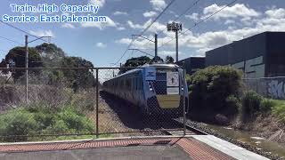 Trains at Huntingdale [upl. by Noryb]