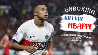 UNBOXING Maillot Extérieur PSG 2032024  KILLIAN MBAPPE [upl. by Nazay]